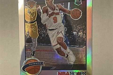 2019-20 NBA Hoops Tribute Premium Stock Silver Prizm RJ Barrett Rookie RC #298