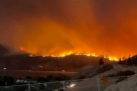 Canada: British Columbia wildfire out of control, homes destroyed |  world news