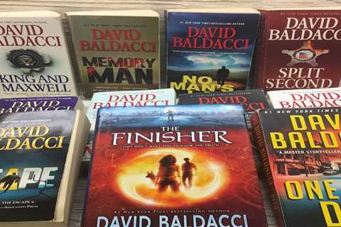 David Baldacci Book Lot 11 Books Hardback And Paper Back Best Selling Author