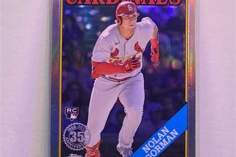 2023 Topps Chrome  #88BC-18 Nolan Gorman -RC- 1988 Refractor Baseball Card