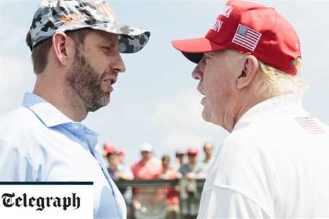 “Fabulous” accusations will put my father Donald Trump back as US President