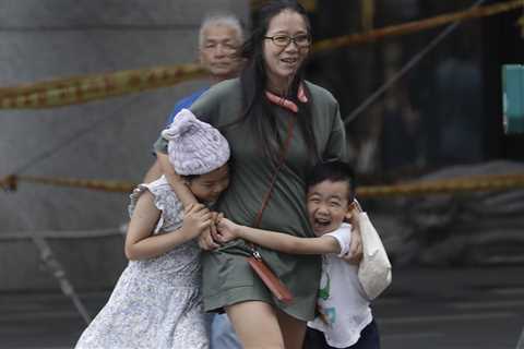 Taiwan suspends work, transportation and education as Typhoon Haikui hits the island