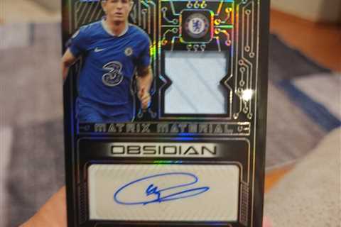 2022-23 Obsidian Christian Pulisic Matrix Silver Electric Auto Jersey Auto #7/27