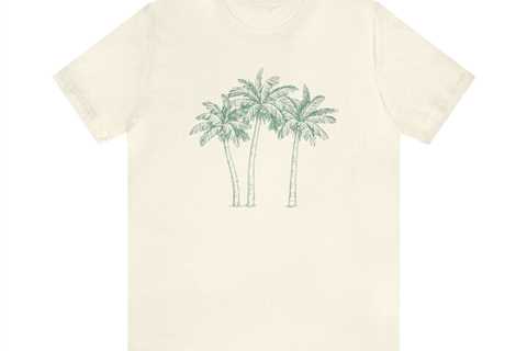 Palm Trees Best Selling T-Shirt for Men and Women Perfect Christmas Gift