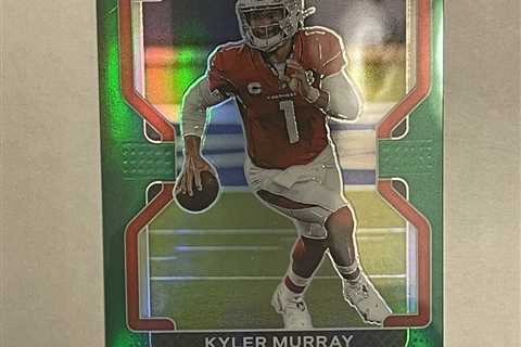 2021 Panini Prizm Kyler Murray Green Prizm #76 Cardinals