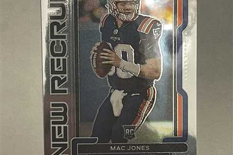 Mac Jones 2021 Panini Prizm New Recruits Rookie RC New England Patriots #NR-5