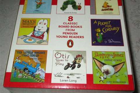 Penguin Young Readers Classic Library of 8 Best-Selling Board Books NEW/SEALED