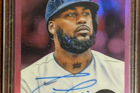 🔥2022 Topps Chrome Platinum Anniversary 2/15 Pink  Franmil Reyes Auto 🔥