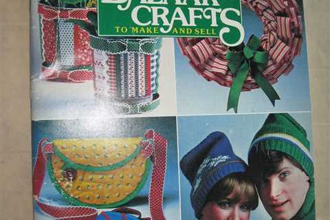 Vintage Simplicity Best Bazaar Crafts Make and Sell How-To Book