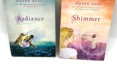 Shimmer/Radiance by Alyson Noel, Lot of two NY Times #1 Best Selling Author