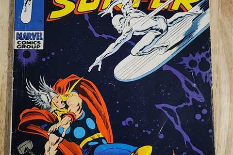 Silver Surfer #4 (1969) Best Thor Cover Ever! PRICED TO SELL!