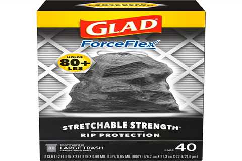 Best Selling ForceFlex Large Trash Bags, 30 Gallon, 40 Bags (Unscented)