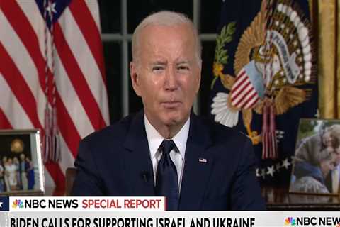 ties aid to Israel and Ukraine together – •