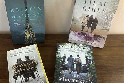 LOT OF 4 WOMEN'S HISTORICAL FICTION BEST-SELLING NOVELS WWII 2 Hardback 2 Trade