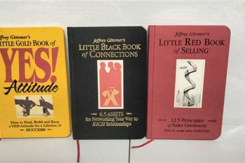 Jeffrey Gitomer's 3 Best Sellers Set Little Red Book of Selling,Gold Book of Yes