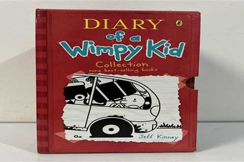 DIARY OF A WIMPY KID Best-Selling Collection Hardback Books x 9 in Slipcase