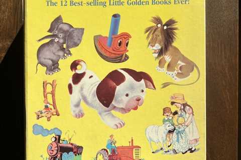 A BILLION GOLDEN MEMORIES - 12 Best Selling Little Golden Books Box Set + 1 Book