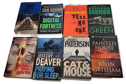 Best Selling Authors Lot 8 Books Paperbacks