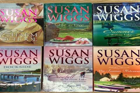 Lot of 6 Susan Wiggs Books Best Selling Author Romance Love Family