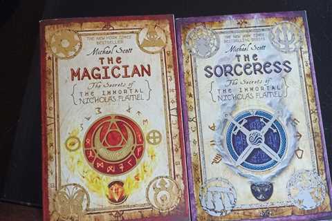 THE SORCERESS and 'THE MAGICIAN by Best Selling author Michael Scott -