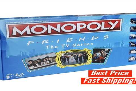 Monopoly Friends Edition - Best Selling Board Game (Brand New Sealed) Gift