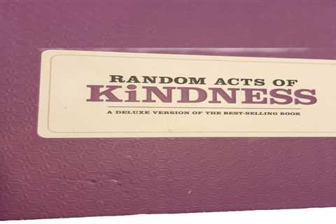 Hallmark Random Acts of Kindness Deluxe Version Of Best Selling Hardcover Book