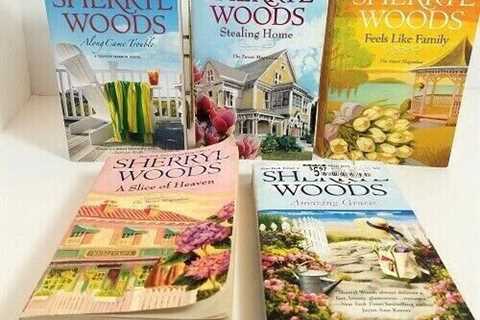 Sherryl Woods Romance Best Selling Author Lot of 5 Books