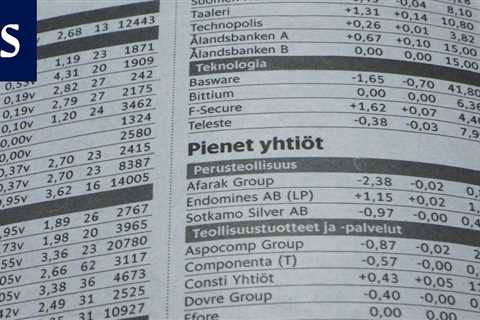The miserable Helsinki Stock Exchange closed its closing session – these stocks have “fueled the flames” due to interest rate expectations – •