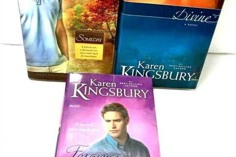 Karen Kingsbury  #1 Best Selling Author  Faith Based  Lot of 3