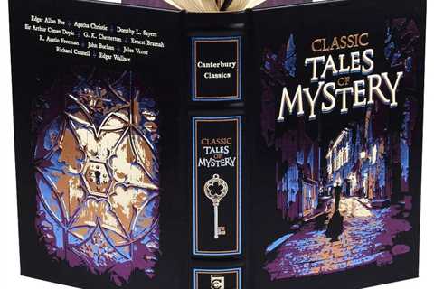 CLASSIC TALES OF MYSTERY by Dorothy L Sayers +10 more Leather Book Best Selling