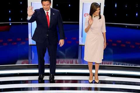 DeSantis and Haley are fighting for second place without Trump and other insights from the GOP debate in Iowa