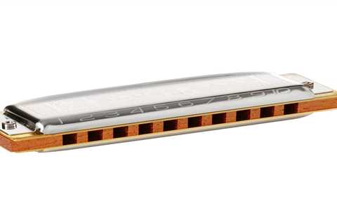 Best-Selling Blues Harp Harmonica - Key of D - Wood Comb - Brass Reed Plates