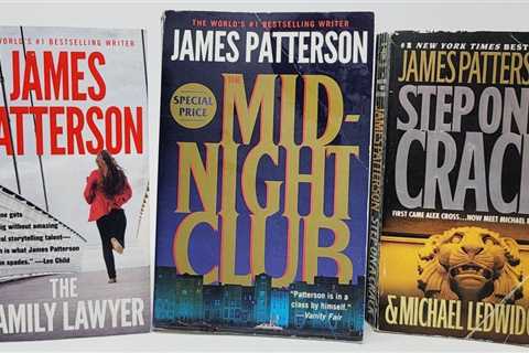 James Patterson Best Selling Paperback Books - Choose From Various Selections