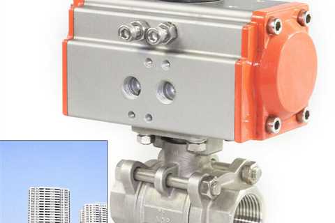 Pneumatic Ball Valve | Single Acting Ball Valve Air Actuated 1/2 3pcs BEST SELL