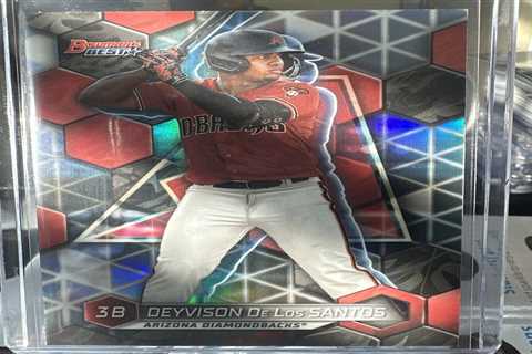 2023 Bowman's Best Deyvison De Los Santos Refractor Arizona Diamondbacks