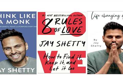 Jay Shetty Best Selling, 3 Book Combo Set, Think Like a Monk,8 Rules of Love,+