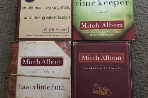 Mitch Albom Signed Four Book Best Selling Collection