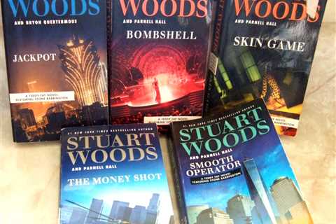 LOT OF 5  STUART WOODS BEST SELLING NOVELS ALL TEDDY FAY SERIES