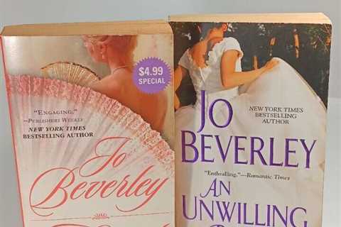 2 Books Unwiling Bride & Hazard Jo Beverley #1 New York Best Selling Author