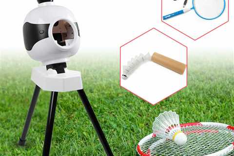 Automatic Badminton Serve Robot Shuttlecock Feeder Machine Best selling