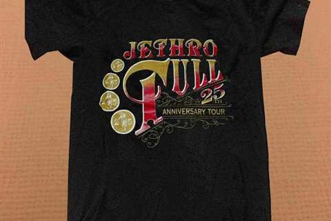 Best Selling JETHRO TULL GILDAN 90s Rock Group Concert TShirt 1993 Heavy Cotton