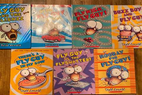 Fly Guy New York Times Best Selling Series Lot of 7 by Tedd Arnold