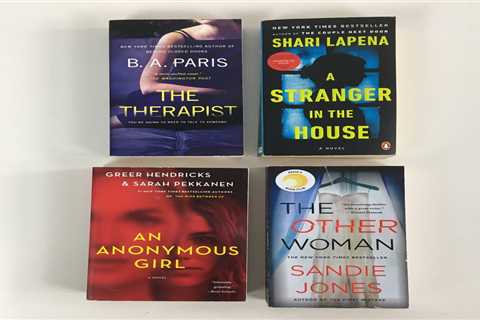 Lot Of 4 Suspense Mystery Novels - NY Times Best Selling Authors