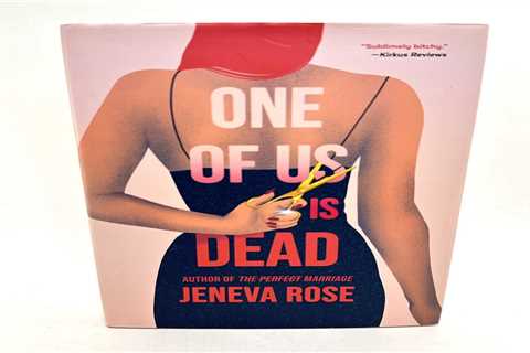 One of Us Is Dead Jeneva Rose Hardcover First Edition 2022 Best Selling Author