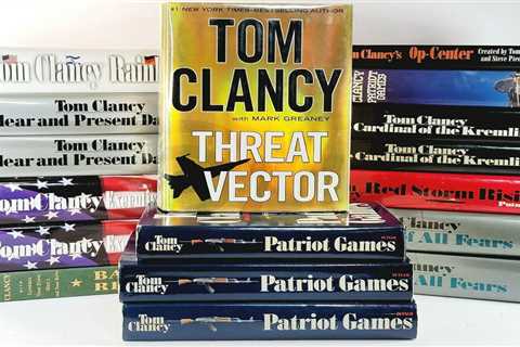 Tom Clancy Best Selling Hardback Books Patriot Games