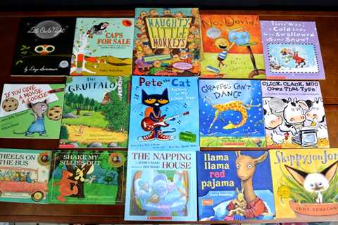 Lot 15 Classic Picture Book Titles and Authors Best Selling Shannon Raffi Cap L5