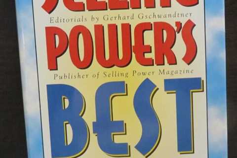 SELF HELP SALES BOOK - SELLING POWERS BEST