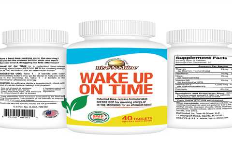 Wake Up On Time - Best Selling Morning Energy & Focus Supplement by Rise-N-Shine