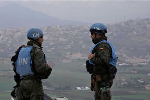 Several people injured after grenade explodes near UN monitors in southern Lebanon |  World News