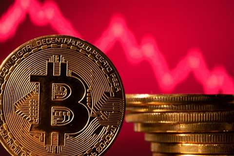 Bitcoin price plummets – •